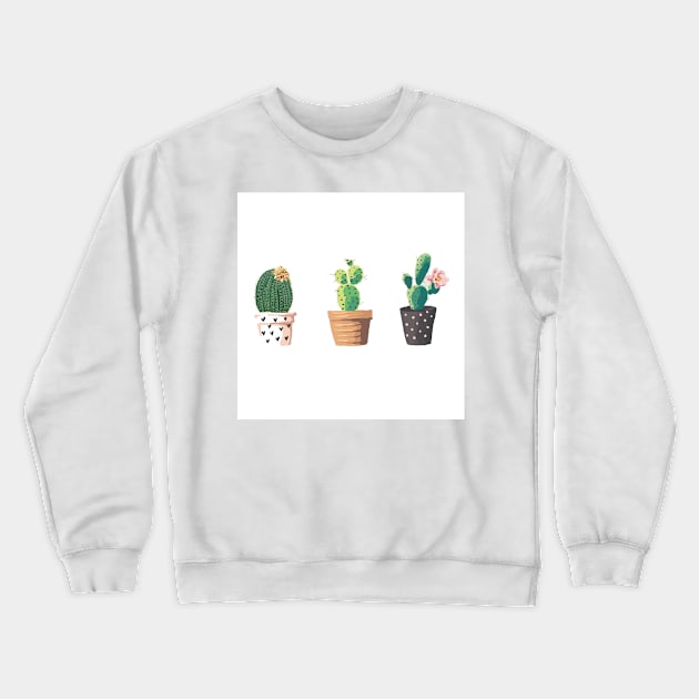 Cactus Crewneck Sweatshirt by Maroon55